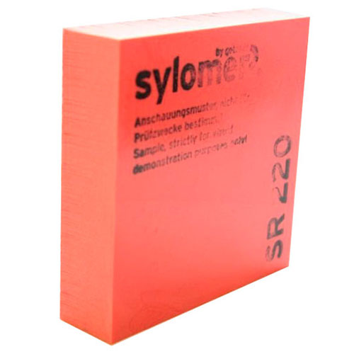 Эластомер Sylomer SR 220, красный, лист 1200 х 1500 х 25 мм, Acoustic Group